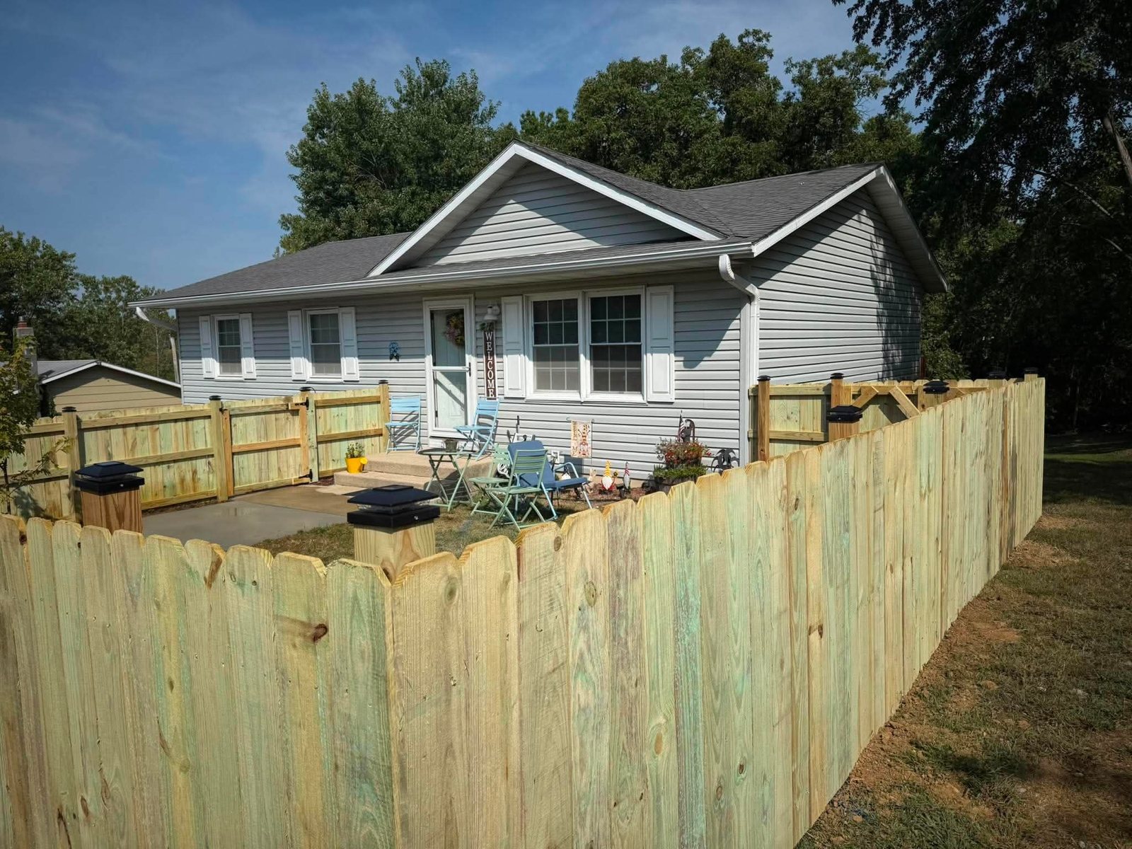 Fence installation in Mid-Missouri